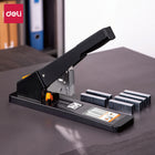 Deli Heavy Duty Stapler - 210 Sheet Capacity-Built-in Jam Clearing: Ensures smoother, more efficient stapling every time with its front-end mechanism