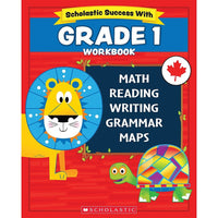Scholastic Success - Grade 1-Topics and skills covered include adding and subtracting 1- and 2- digit numbers, odd and even numbers, patterns and shapes,