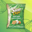 Sunchips Multigrains French Onion Flavour - 40g - 40 Pack-Whole Grain Corn Chip