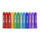 The Pencil Grip Hair Colouring Chalk Set - 12 Colours-The chalk applies instant colour to dry hair and works on both light and dark hair shades