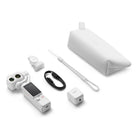DJI Osmo Pocket 4P Standard Combo - Pearl White-ActiveTrack 8.0: Up to 12x Zoom Tracking & Custom Framing