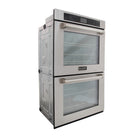 Kucht 30" 10 cu. ft. Double Electric Wall Oven - Stainless Steel-Several Cooking modes: Bake, Broil, Conv. Broil, Conv. Bake, Conv. Roast, Warm/Proof, Meats, Baked Goods, Others