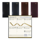Brownline 2027 Executive Appointment Book Weekly Pocket Planner with Sewn Binding - 6-7/8" x 3-3/16" - Assorted Colours - Trilingual-12-Month: January 2027 to December 2027