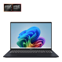 ASUS Vivobook 16" Copilot+ PC Laptop - AMD Ryzen AI 7 350 - 512 GB SSD - 16 GB RAM - Win 11 Home - Quiet Blue-Experience a significant upgrade in performance with increased CPU wattage, now up to 35W. Enhanced heat pipe technology and a taller fan design improve airflow, ensuring cooler and more stable operation under heavy loads.