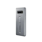 Samsung Protective Standing Cover Case for Samsung Galaxy S10 Plus - Silver-Dimensions: 3.02" W X 6.28" H X 0.39" D