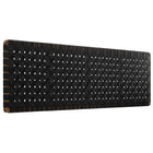 Modway Sparta Weave Wall-Mount Vegan Leather King Headboard - Walnut Black-King Size Headboard Only
