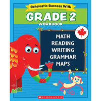 Scholastic Success - Grade 2-Topics and skills covered include adding and subtracting 2- and 3- digit numbers, introduction to multiplication and division,