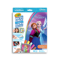 Crayola Color Wonder Mess-Free Glitter Paper & Markers Kit - Disney Frozen 2-Includes 12 page glitter paper Color Wonder colouring book & 5 Color Wonder markers