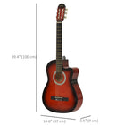 Soozier 39.5" Electric Guitar Kit-Helps improve finger strength, hand-eye coordination, and passion for music