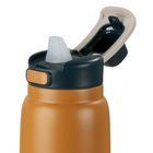 General Supply Goods + Co Water Bottle - 800 ml - Yellow-Convenient flip straw lid for easy, spill-resistant sipping
