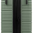 Swiss Mobility YVR Collection 26" Hardside spinner luggage - Hunter Green-Zipper-release expansion system for 20%. more packing space