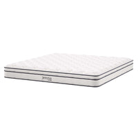 Modway Jenna 6" Innerspring and Foam King Mattress-Quilted Pillow-Top Cover