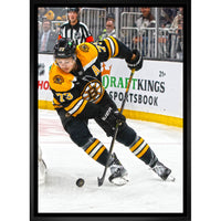 Charlie Mcavoy Boston Bruins - Framed Canvas - 22" x 31"-Premium canvas print with gallery-wrapped edges