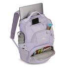High Sierra Swoop SG Backpack - Hushed Orchid Heather -Padded tablet sleeve