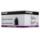 Coastwide Professional Garbage Bags - 22"  x 24" - Utility - Black - 500 Pack-Utility 