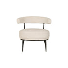 Brassex Caden Accent Chair - Cream-Contemporary styling