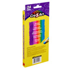 Cra-Z-Art Erasable Coloured Pencils - Assorted Colours - Set of 24-Includes classic colors and exciting colors such as Orange Crush, Honeydew, Raspberry Wave, Peridot, Platinum and many more