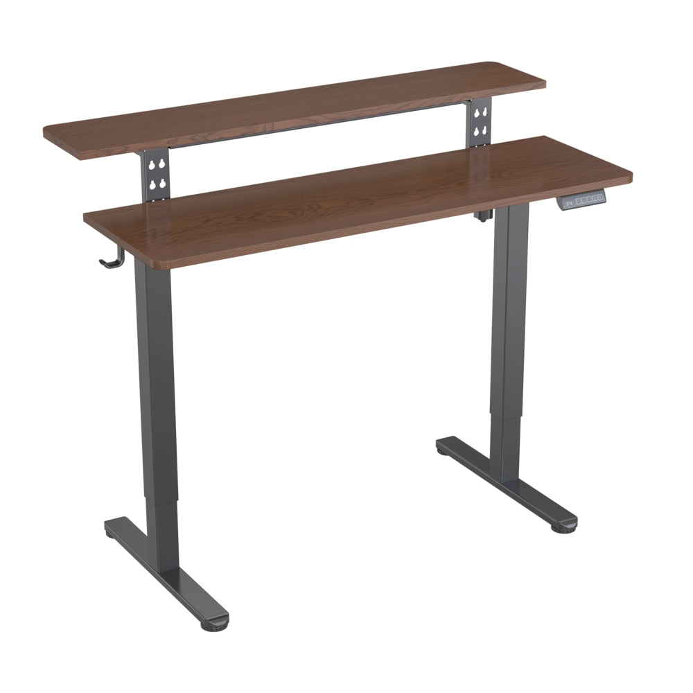 Staples Standing Desk Riser Uplite Electric Height Adjustable Standing Desk with Adjustable Shelf ...