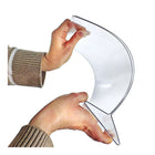 Azar Desktop/Countertop Top Loading Plastic Document Holder - Clear - 3 Pack-4