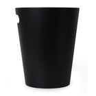Umbra Woodrow Waste Can - Black-Capacity: 2-1/4 gal.