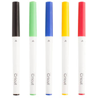 Cricut Fine Point Pen Set - Classic - 5 Pack-5 fine point pens in Red, Yellow, Green, Blue, Black