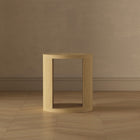 Manhattan Comfort Alure 20" Contemporary End Table - Natural Oak-Home Assembly Required (All Hardware Included)