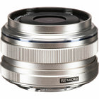 Olympus M.Zuiko Digital 17mm f/1.8 Lens - Silver-F1.8 Maximum Aperture