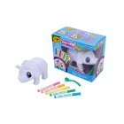 Crayola Scribble Scrubbie Jumbo Pet - Dinosaur-SCRIBBLE SCRUBBIE JUMBO DINO: Features 1 Jumbo Scribble Scrubbie Dino named Rory, 5 Washable Markers, and 1 Scrub Brush