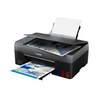 Canon PIXMA G3260 Wireless MegaTank All-in-One Printer - Black-Canon's Refillable MegaTank ink system delivering high-volume, low-cost printing
