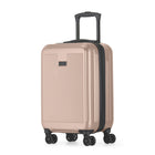 Bugatti Singapore 2-Piece Hardside Luggage Set - Metallic Pink-Our luggage features double 360-degree spinner wheels for effortless and quiet maneuverability, ensuring a smooth journey wherever you go
