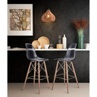 Zuo Nezz Ceiling Lamp - Natural-MAX 60W A19 shape E26 socket Light Bulb x1 (Not Included)