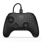 PowerA Advantage Wired Controller for Nintendo Switch 2 - Black-Hall Effect Modules: Contact-free magnetic sensors in the thumbsticks provide a more fluid pro-level feel and help with precision and longevity