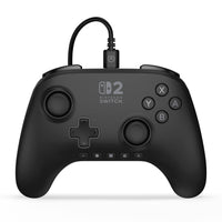 PowerA Advantage Wired Controller for Nintendo Switch 2 - Black-Hall Effect Modules: Contact-free magnetic sensors in the thumbsticks provide a more fluid pro-level feel and help with precision and longevity