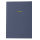 Gry Mattr Notebook - 7" x 9" - Lined - 80 Sheets - Blue-Cover is made from lavender by-product material