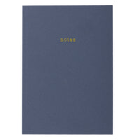 Gry Mattr Notebook - 7" x 9" - Lined - 80 Sheets - Blue-Cover is made from lavender by-product material