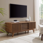 Modway Iterate 59" TV Stand - Walnut-Wood Grain Laminate