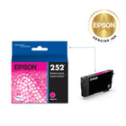 Epson 252 Ink Cartridge - Standard Capacity - Magenta-Worry-free handling - smudge, fade and water resistant prints 