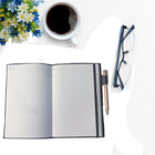 Wamaco Pineapple Planner Hard Cover Journal - 200 Lined Pages - Grey-Versatile – Our book can be used for lists, planning, goal setting or creative ideas. Pair it with the Pineapple Planners Undated Planner to help stay on track with your meals and budgets as well.