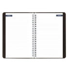 Blueline 13 Months Weekly/Monthly Academic Planner - July to July - 8" H x 5" W - Black - English-Important events
