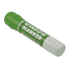 JAM Paper Team Spirit Window Markers - Washable Ink for Car/Home Windows - Green-Green Window Marker