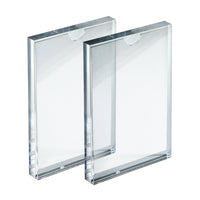 Azar Desktop/Countertop Top Loading Acrylic Card Holder - Clear - 2 Pack (104552-2PK)-Sold in Packs of 2