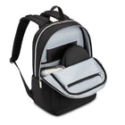 Swiss Gear Womens Laptop Backpack - Black-Bretelles ergonomiques 