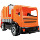KSM LENA Toys Powerful Giants Garbage Truck-Utilize the lift mechanism to unload materials from small and large garbage cans (included) into the truck body, and off to the dump you go