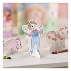 Crayola Ms. Rachel Colouring Farm Playset-Comes with themed stickers and crayons so kids can personalize their farm scene and characters
