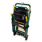 Mobile StairLift Genesis ECO Portable Stairlift - Lightweight Battery Powered Mobile Chair - Black-Anti-slip rubber tracks ensure a secure grip on stairs during operation