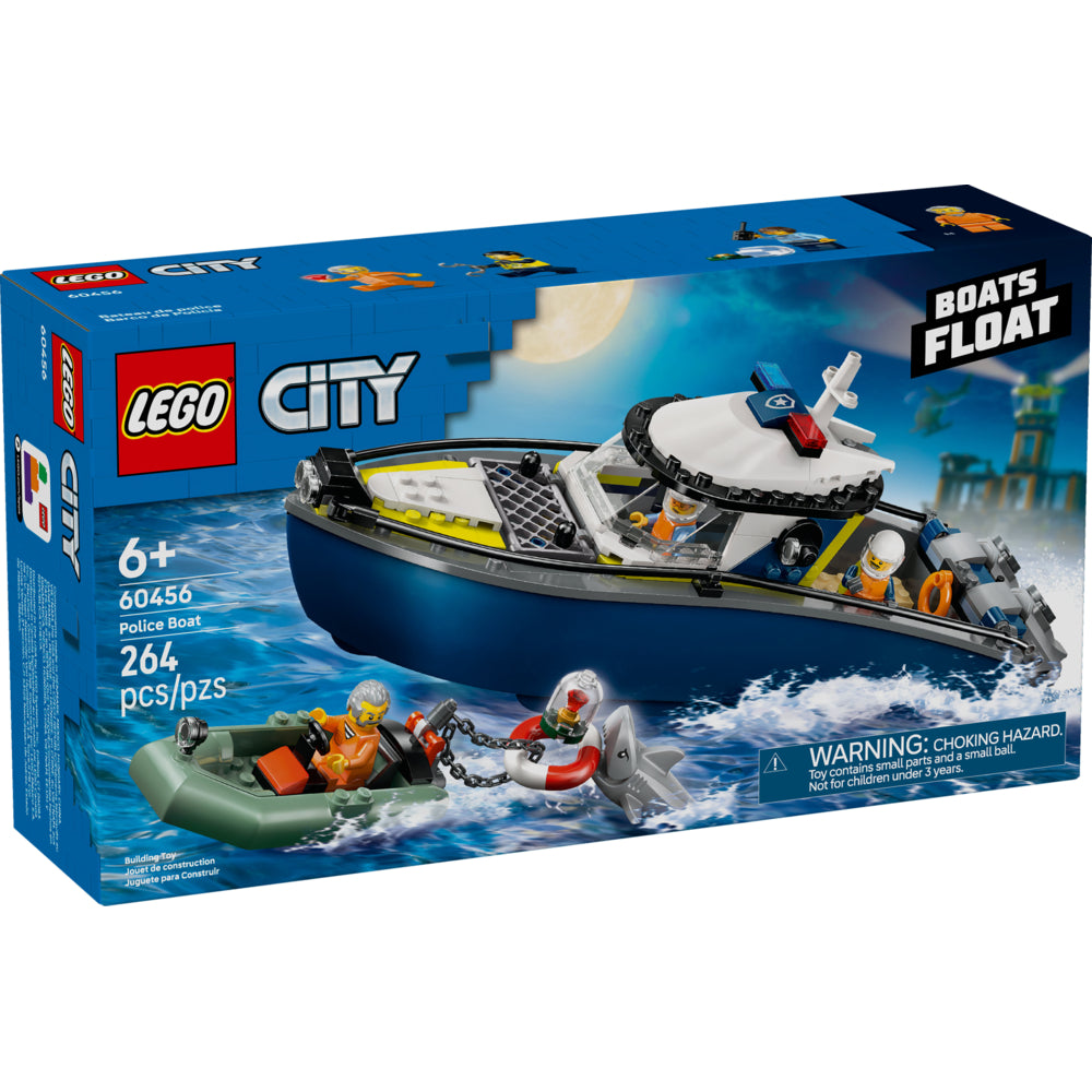 LEGO City Police Boat Chase Building Toy | staples.ca