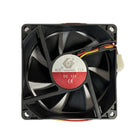Global WIN Elastic Lubricant Retainer Fan - 80 x 80 x 25mm-Longer life but at lower cost compared to two ball bearings