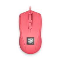 Mionix AVIOR Ambidextrous 5000 DPI Optical Mouse - Pink Frosting-5000 native DPI optical sensor