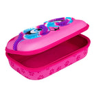 ZIPIT Sensory Pencil Case for Girls - Large Capacity Stationery Organizer Box - Pink-Secure zipper closure: A smooth, reliable zipper keeps everything safely inside while adding a pop of matching color to the playful design