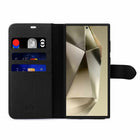 Blu Element Folio 2 in 1 for Galaxy S25 - Ultra Black-Magnetically detachable protective phone case